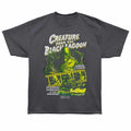 Universal Monsters-universal Monsters Black Lagoon Reel-graphite Bronx Adult Oversized S/s Tshirt
