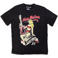 Van Halen Unisex Stone Wash T-Shirt: Running With The Devil (Black)