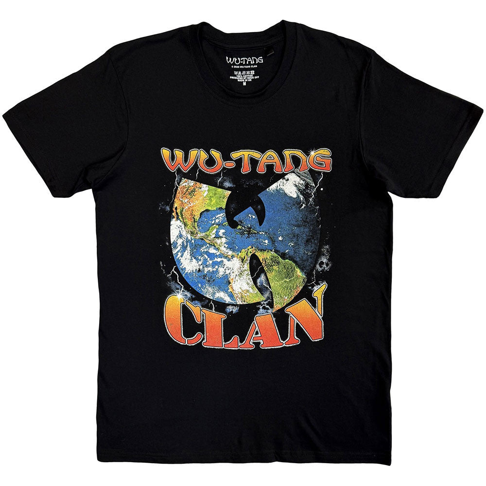Wu-Tang Clan Unisex T-Shirt: World (Black)