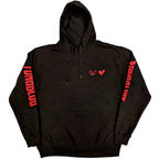 Yungblud Unisex Pullover Hoodie: R-U-OK? (Black) (Back Print)